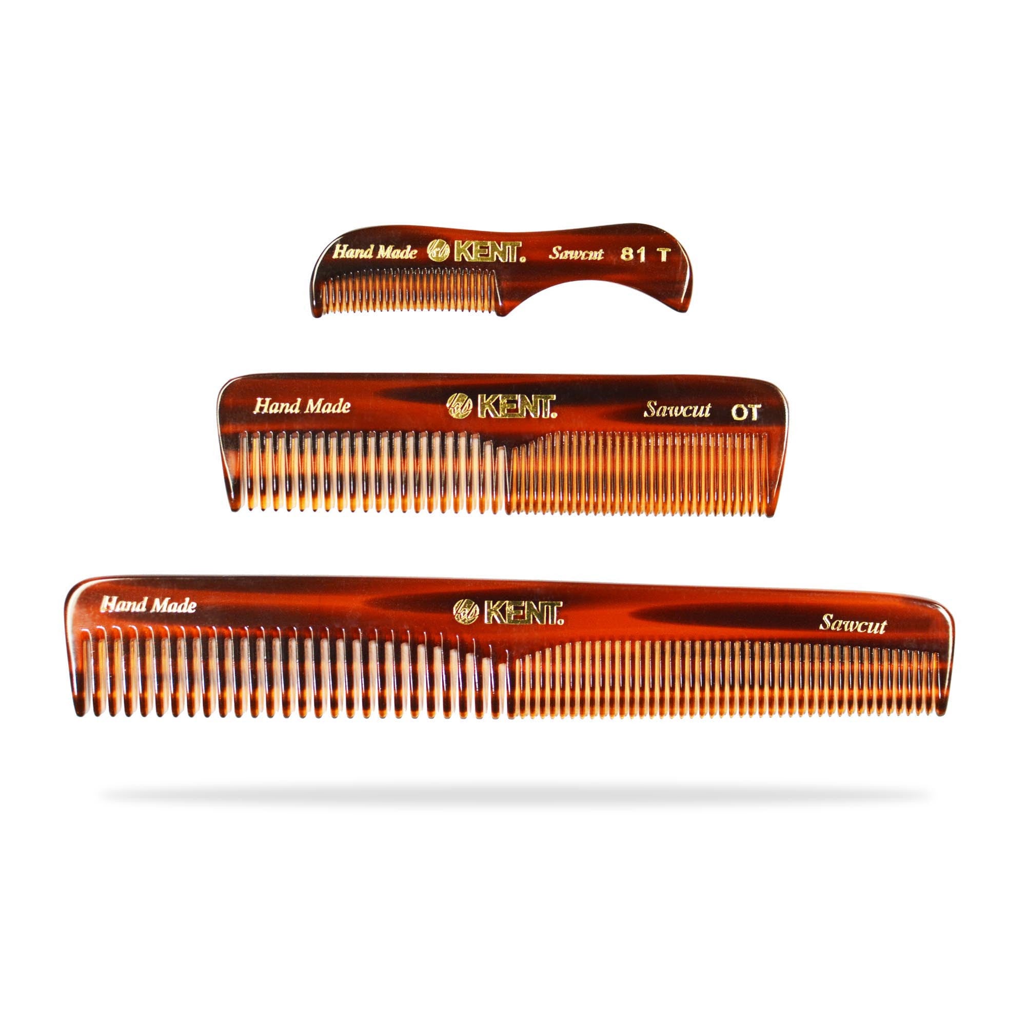 Men Folding Pocket Comb Stainless Steel Detangling Hair Beard Comb Metal Handle Foldable Combing